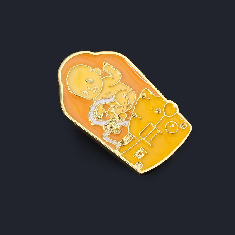Death Stranding Bonus Brigitte Baby Nursery Model Brooch