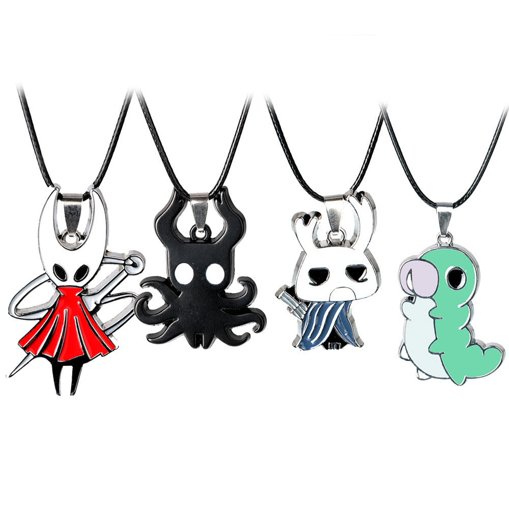 Game Peripheral Hollow Knight Hollow Knight Keychain Alloy Necklace