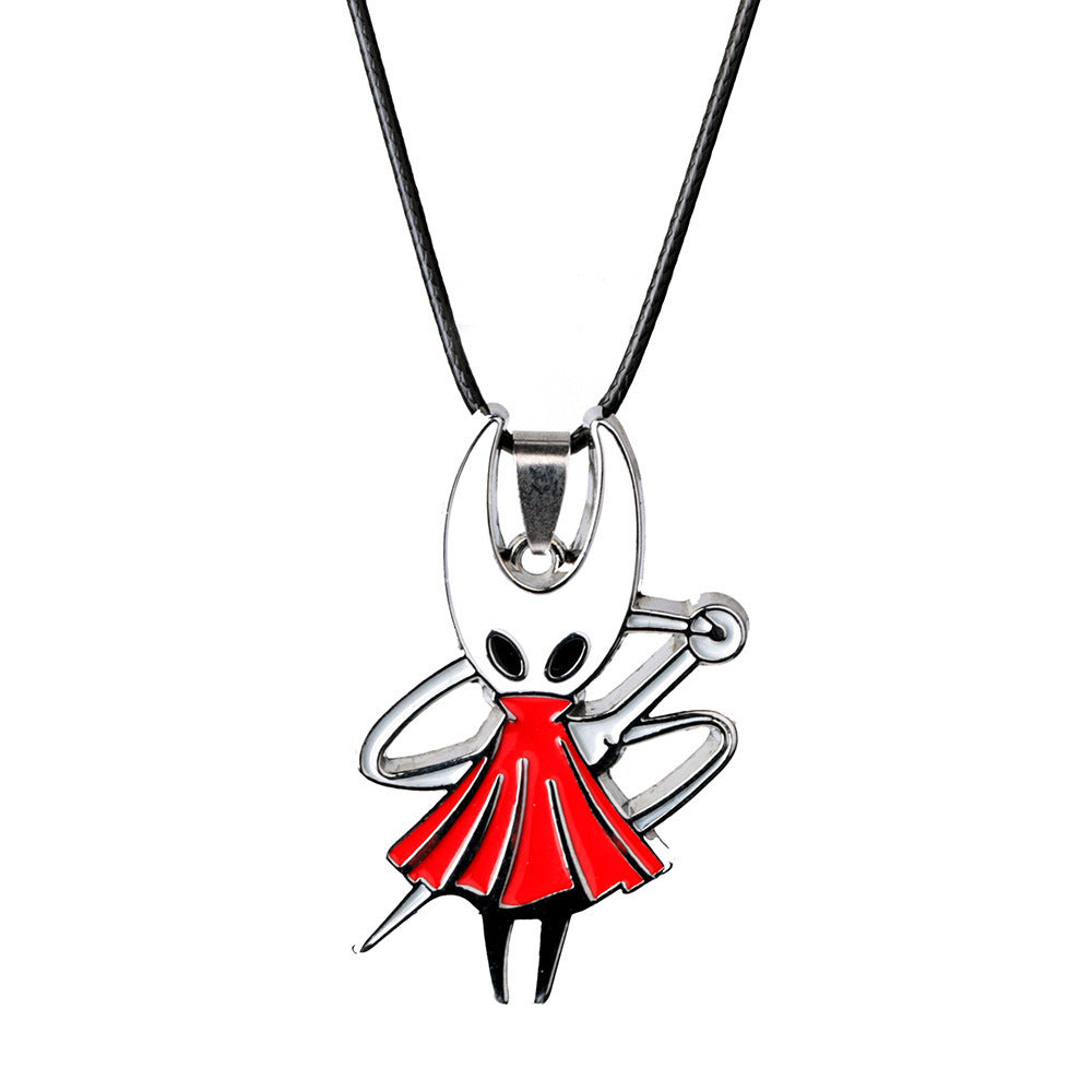 Game Peripheral Hollow Knight Hollow Knight Keychain Alloy Necklace